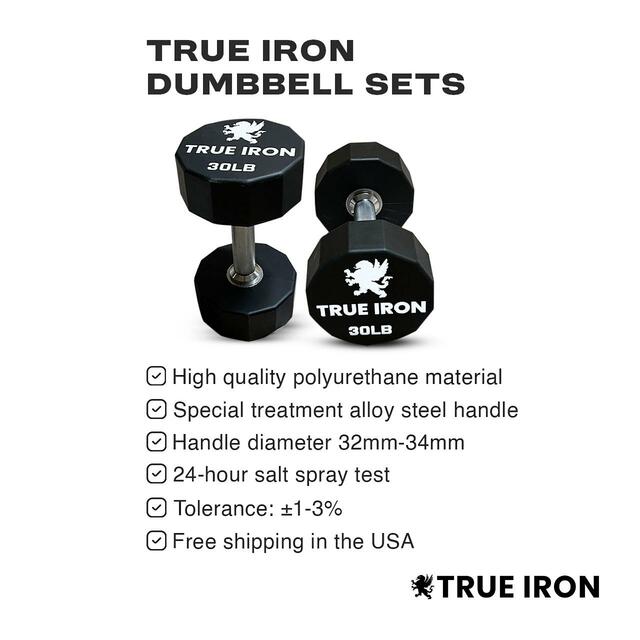 true iron dumbbell sets image 2 True Iron Dumbbell Images