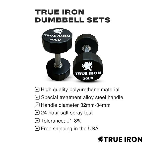 true iron dumbbell sets image 1 True Iron Dumbbell Images