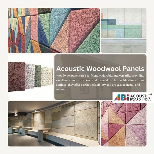 Acoustic Woodwool Panels Picture Box