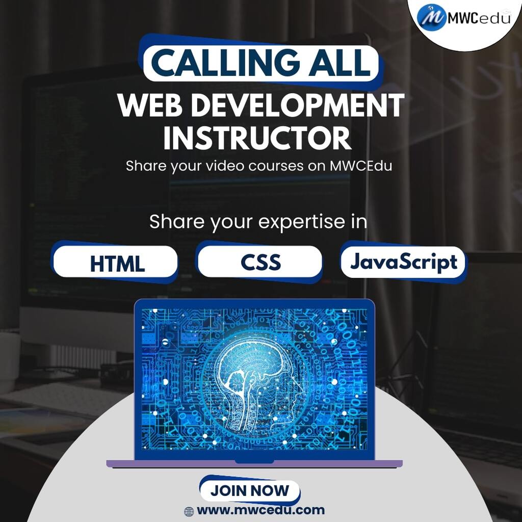 Calling All Web Development Instructor computer