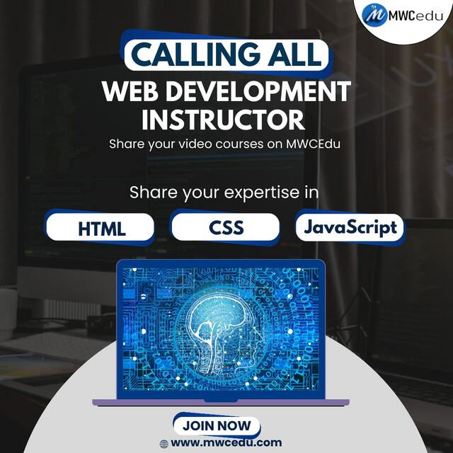 Calling All Web Development Instructor computer