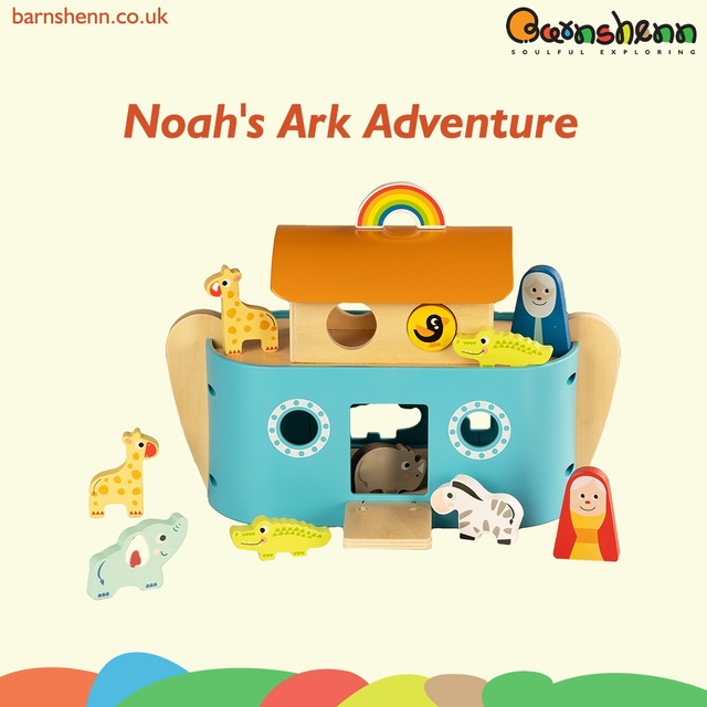 Noah's Ark Adventure-Barnshenn Barnshenn wooden TOys