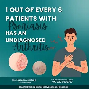 Rheumatologist Dr. Naseem Arshad - Rheumatologist in Faisalabad