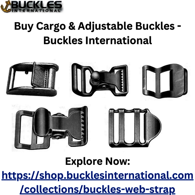 Buy Cargo & Adjustable Buckles  Picture Box