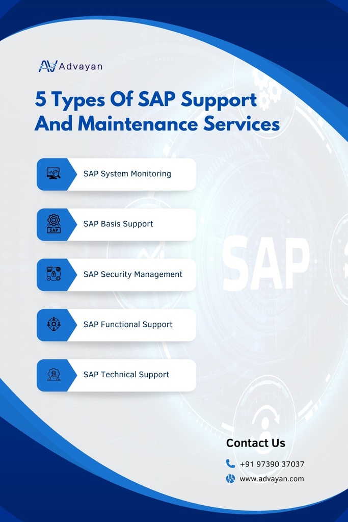 5 Types Of SAP Support And Maintenance Services Picture Box