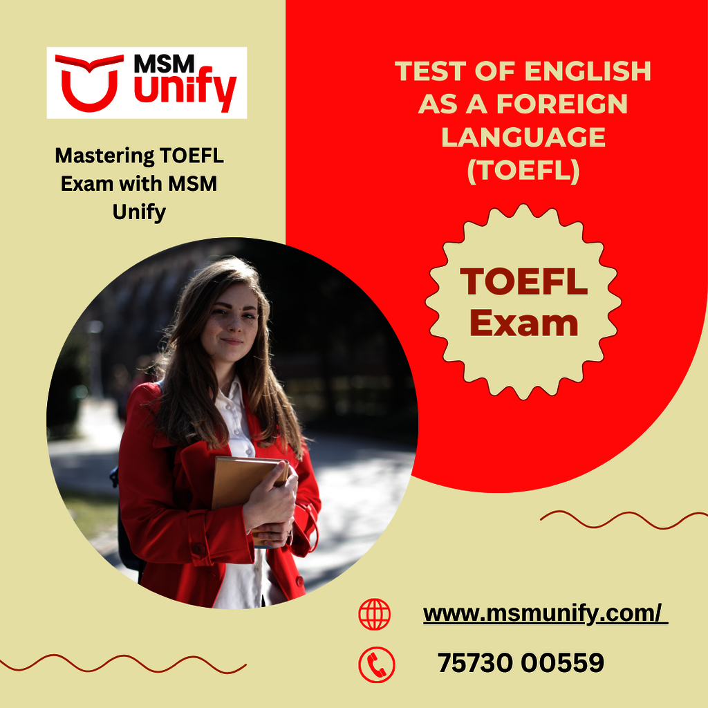 MSM Unify -TOEFL Exam Picture Box
