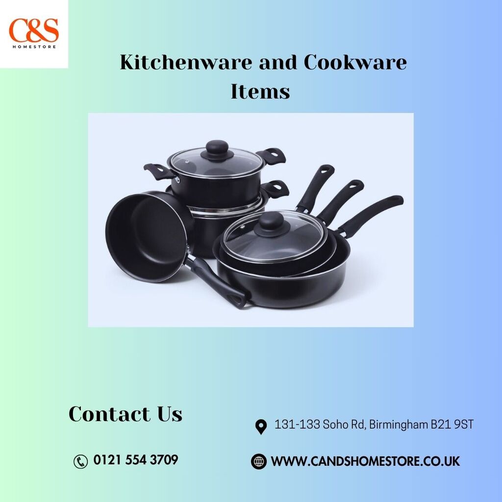 Kitchenware and cookware Kitchenware and cookware