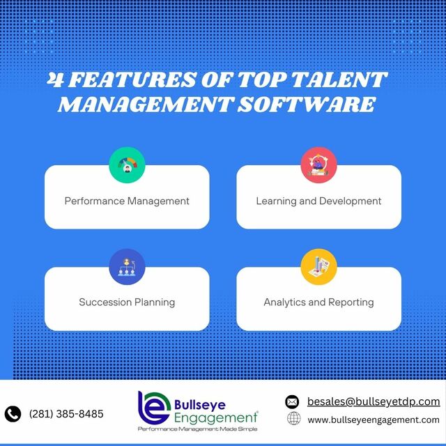 4 Features of Top talent management software 4 Features of Top talent management software
