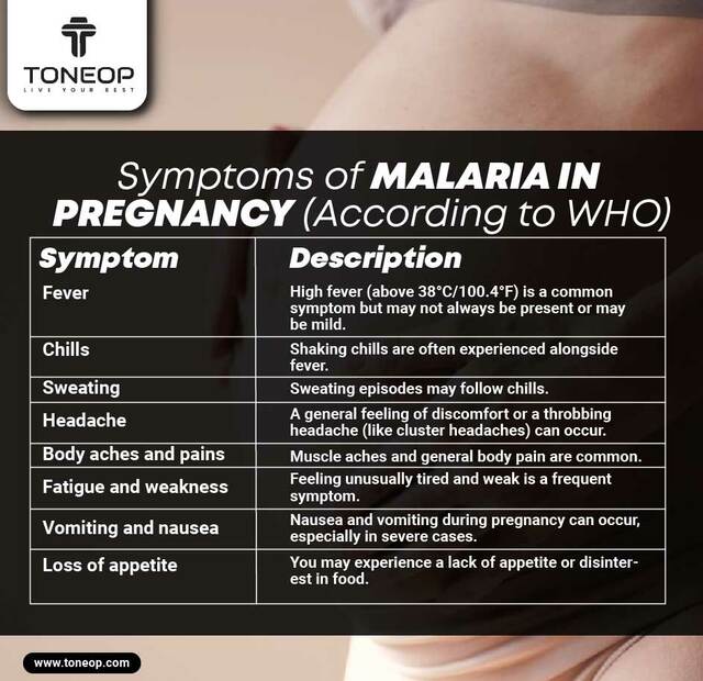 Symptoms of Malaria in Pregnancy Picture Box