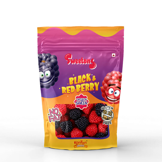 Sweetons Black and Red Berries Candy Sweetons