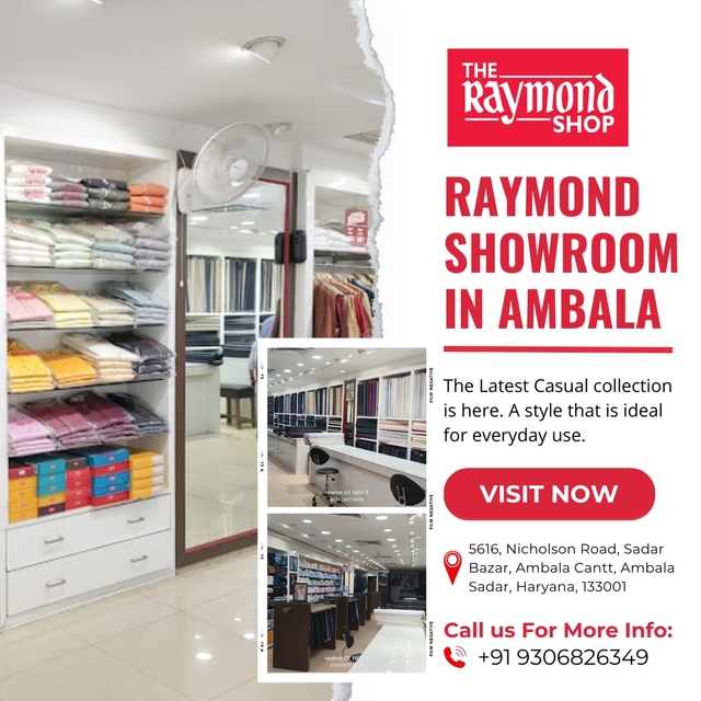 Raymond Showroom in Ambala Picture Box