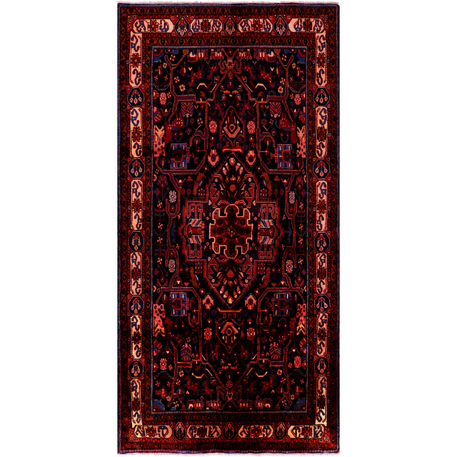 persian hamadan wool rug Picture Box