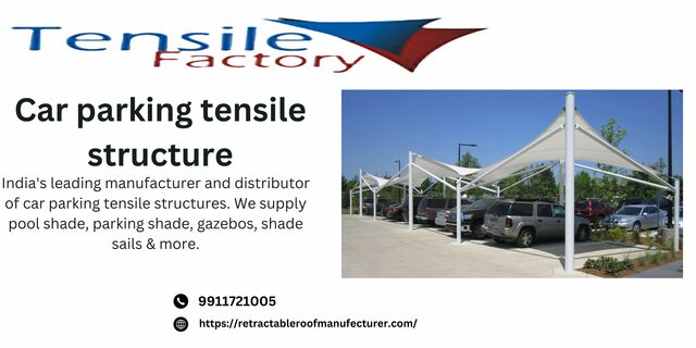 Car parking tensile structure Picture Box