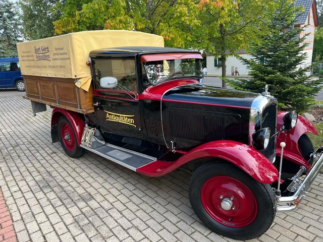 AC4 1929 verbouwd coupe 40.000 euro Dld sept 2024 CitroÃ«n AC4-AC6