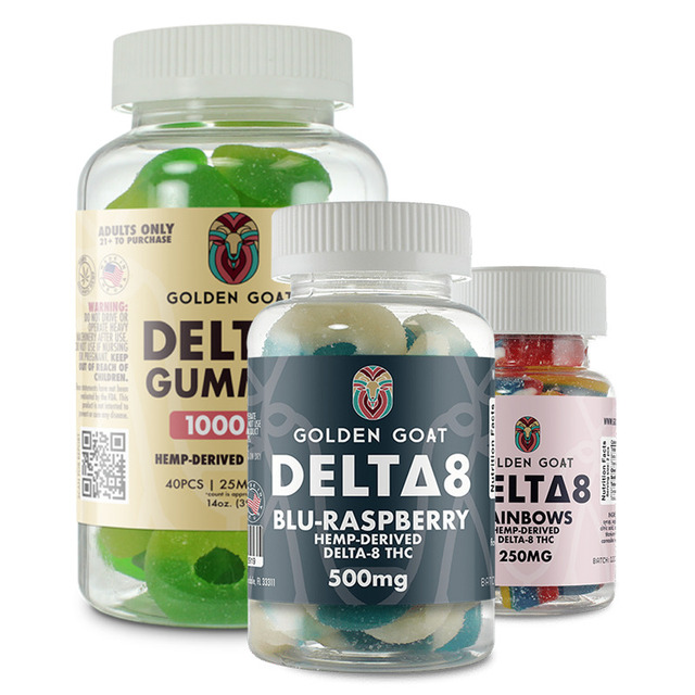 Elevate Your Wellness with 500mg Delta 8 Gummies goldengoatcbd.com