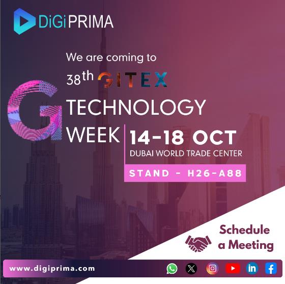 Digiprima Technologies is heading to GiTEX 2024 Picture Box