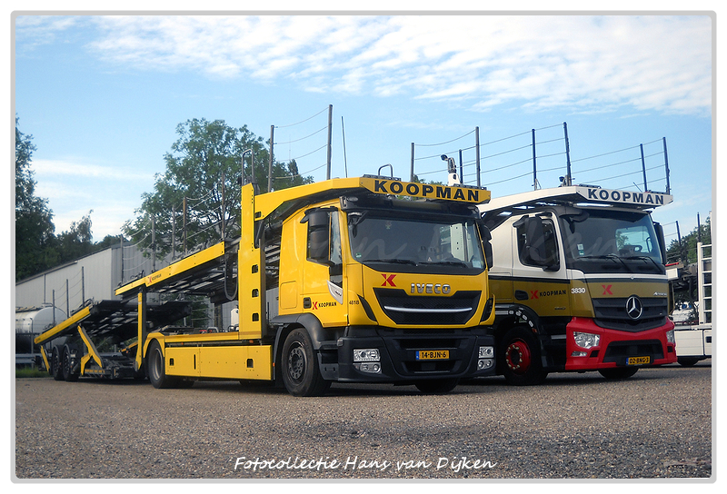 Koopman Line-up 14-BJN-6 & 02-BNG-3-BorderMaker - 