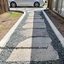 landscape lightning pathway - artificial grass installation