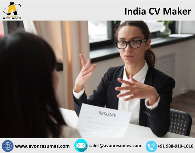 India CV Maker Online - Avon Resume Picture Box