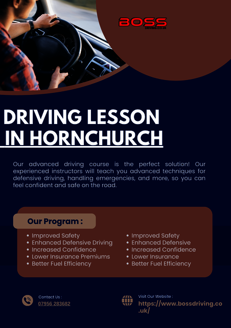 Driving Lessons in Hornchurch by Boss Driving Picture Box