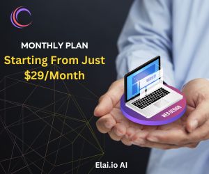 Monthly Plan Elai.io AI