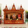 Sunanda Bhawan Medium Wall Mount Pooja Mandir without Door