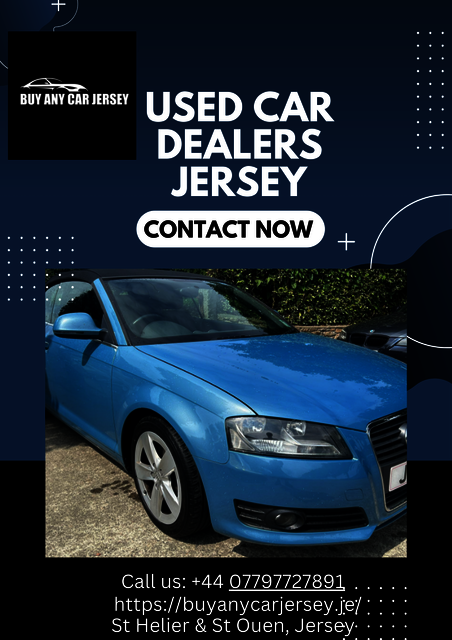Used Car Dealers Jersey | Buy and Car Jersey Picture Box