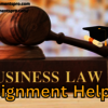 Business Law Assignment Help in Australia