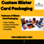 custom blister card packaging - Picture Box