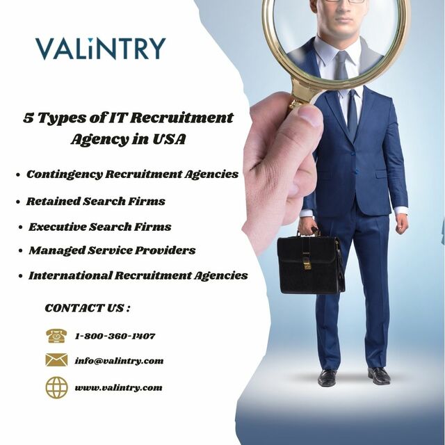 5 Types of IT Recruitment Agency in USA IT Recruitment Agency in USA