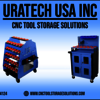 "Uratech USA Inc.'s Heavy Duty CNC Tool Holder Cabinets: