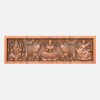 Gajalakshmi with Ganesha an... - Gajalakshmi Wall Panel