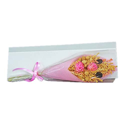 Mini Light Pink Flower Bouquet Dried flower Bouquets