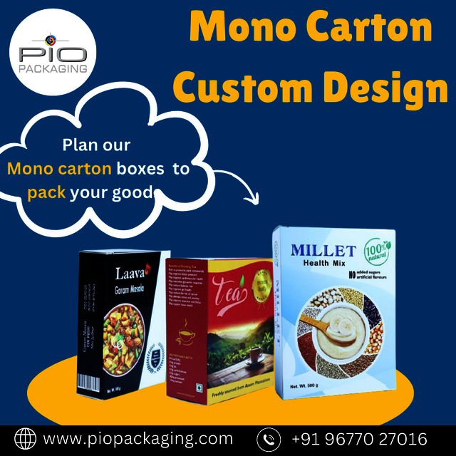 Custom design mono carton Picture Box