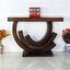 Warc-brown-console-table (1) - Warc Solid Wood Console Table