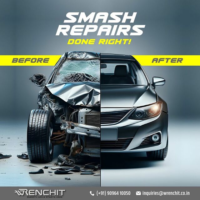 Top Dent and Paint Services in Pune by Wrenchit Wrenchit 1