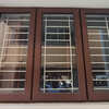 UPVC Windows With Brown Finish - UPVC Windows