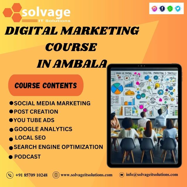 DIGITAL MARKETING COURSE IN AMBALA digital marketing course in Ambala