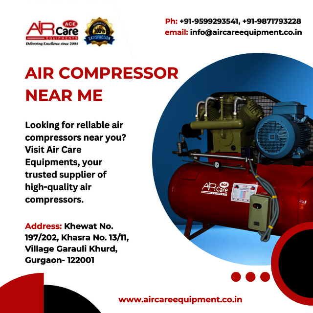 Air Compressor Near Me Air Care Equipment