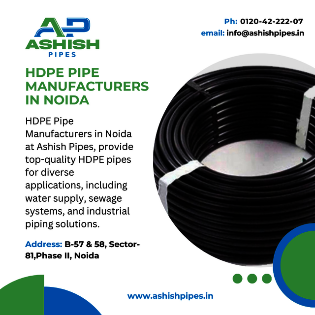 HDPE Pipe Manufacturers in Noida HDPE Pipe Manufacturers in Noida