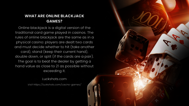 LUCKSHOTS: How to Play Online Blackjack Games Picture Box