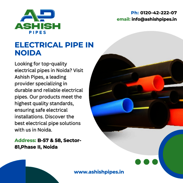 Electrical Pipe in Noida Ashish Pipes