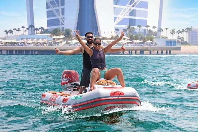 Self Drive Boat Dubai Marina Sea Life Watersports Dubai