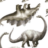 Impact- Dinosaur Wall Decals 5 - Dearest Little Decals