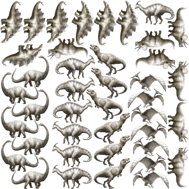 Impact- Dinosaur Wall Decals Dearest Little Decals