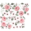 Reverie- Pink Floral Decals 2 - Dearest Little Decals