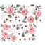 Reverie- Pink Floral Decals 2 - Dearest Little Decals