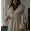 pardis saremi white coat - celebrity jackets