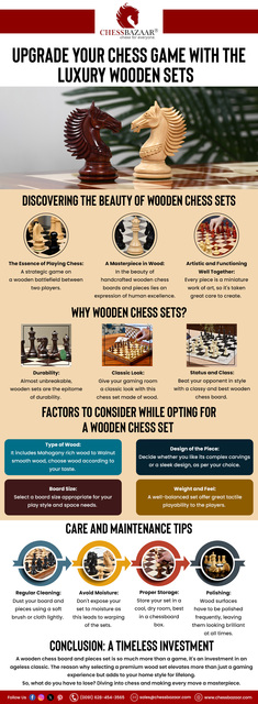 Upgrade Your Chess Game with the Luxury Wooden Set Picture Box