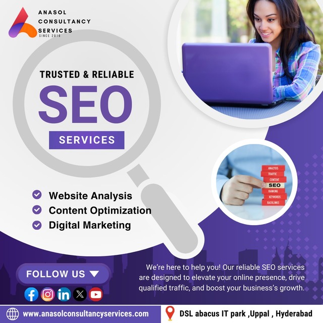 SEO SERVICES IN HYDERABAD @ ANASOL CONSULTANCY SER Picture Box